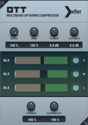 多段压缩器插件 Xfer Records OTT V1.37 WiN&MAC-YU158-音频制作系统办公资源