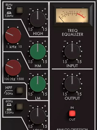 经典四频段均衡器 Analog Obsession TREQ V6.0 WIN&MAC-YU158-音频制作系统办公资源