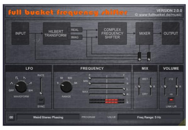 Full Bucket Music Frequency Shifter V2.0.2 WIN&MAC-YU158-音频制作系统办公资源