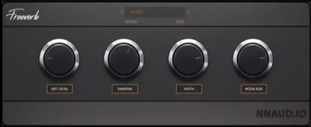 混响插件 New Nation Audio Freeverb V1.1.1 WiN&MAC-YU158-音频制作系统办公资源