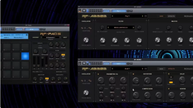 多重效果处理器 Ronan Fed RF-DSP V1.1 VST2/VST3-YU158-音频制作系统办公资源