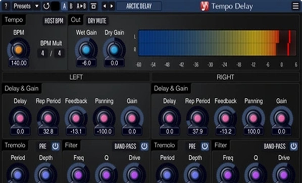 立体声延迟插件 Voxengo Tempo Delay 2.8 WIN&MAC-YU158-音频制作系统办公资源