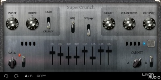 吉他放大器 Linda Audio SuperCrunch V1.0.0 X64/X86-YU158-音频制作系统办公资源