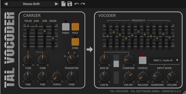 Togu Audio Line TAL Vocoder 2 V3.0.0 WiN&MAC-YU158-音频制作系统办公资源