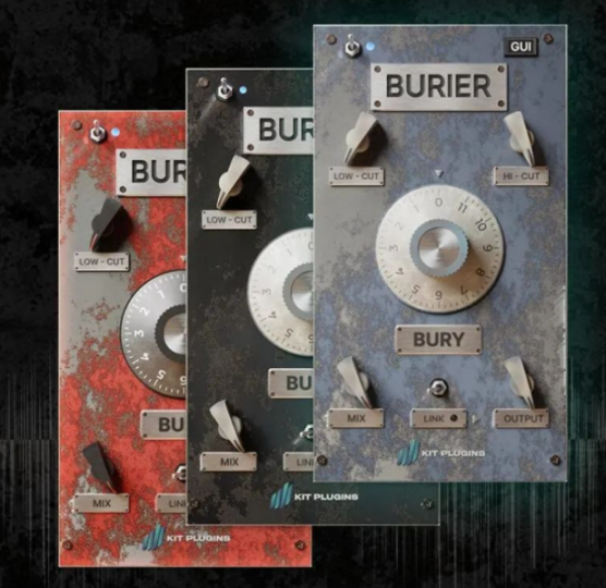 饱和度和滤波器 Kit Plugins Burier V2.0.1 WiN&MAC-YU158-音频制作系统办公资源