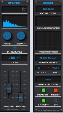高级多模滤波器 Flandersh Tech GFilter & GGen WIN-YU158-音频制作系统办公资源