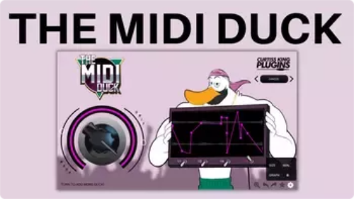 Curtiss King Midi Duck 64bit V1.0.3 WIN&MAC-YU158-音频制作系统办公资源