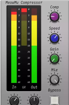 人声压缩器 Kiriki Liszt MeowMu Compressor V1.3.0 VST3 X64 WiN-YU158-音频制作系统办公资源