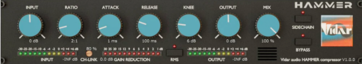 Vidar Audio Hammer V1.5.0 VST3/AU/AAX WiN&MacOS-YU158-音频制作系统办公资源