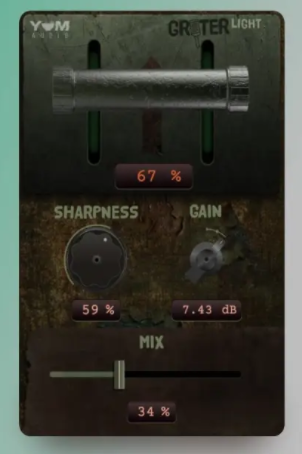 Yum Audio Grater Light V1.0.3 VST3/AAX WiN-YU158-音频制作系统办公资源