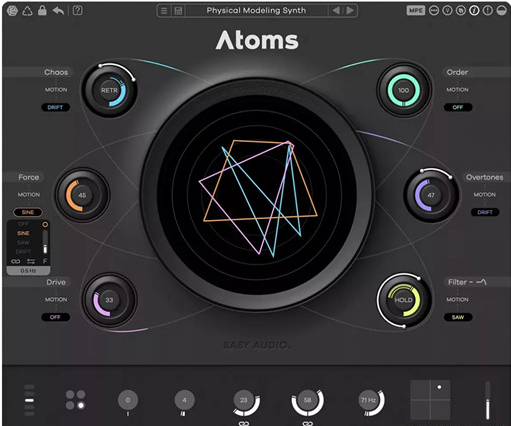 全新合成器 BABY Audio Atoms v1.0.0 Regged R2R WiN/MAC-YU158-音频制作系统办公资源