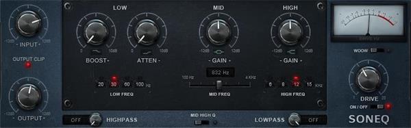 均衡器插件 Sonumus SonEQ v1.2.1-YU158-音频制作系统办公资源