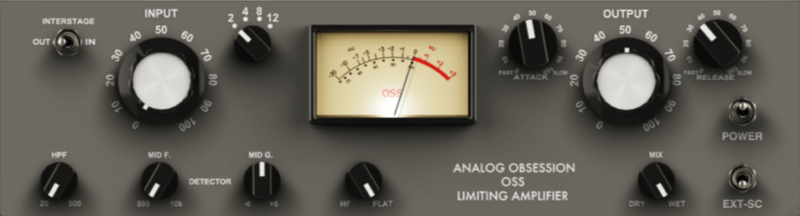 硬件压缩器 Analog Obsession OSS v5.0-YU158-音频制作系统办公资源