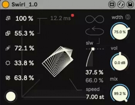 延迟处理器 Suzuki Kentaro Swirl V1.1 WiN/MAC-YU158-音频制作系统办公资源
