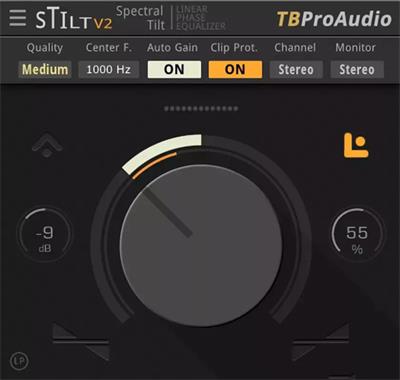 线性相位均衡器 TBProAudio STilt 2 (Linear Phase Equaliser) V2.3.9-WIN&MAC-YU158-音频制作系统办公资源
