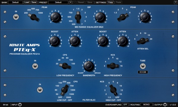 Ignite Amps PTEq-X v1.1.1 x64 x86 VST VST3 AU WiN/MAC-YU158-音频制作系统办公资源