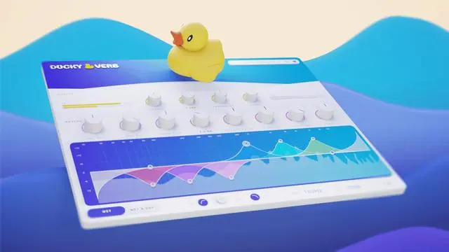 小黄鸭混响－ParametricAudio DuckyVerb 1.0 VST3-YU158-音频制作系统办公资源