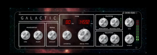 银河数字混响插件 Cherry Audio – Galactic Reverb WIN-YU158-音频制作系统办公资源