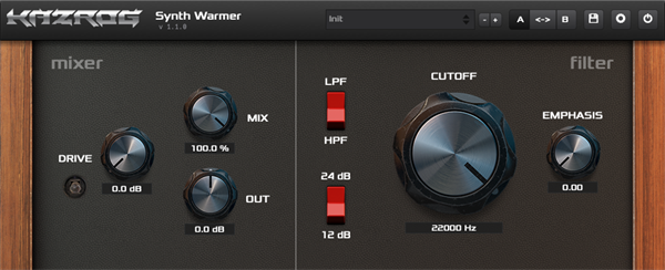 饱和器插件 azrog Synth Warmer WIN-YU158-音频制作系统办公资源