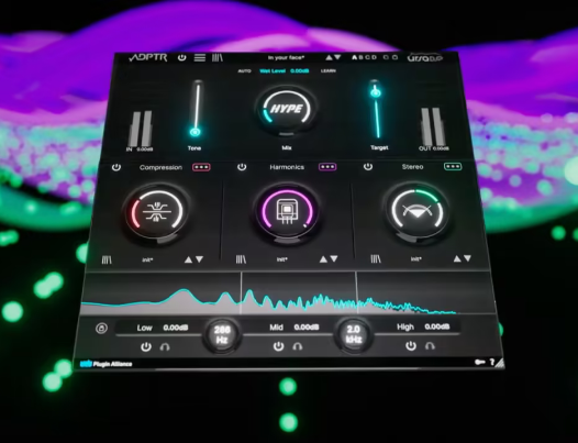 多频段增强压缩插件 ADPTR Audio-Plugin Alliance Hype v1.0.0 TCD WIN-YU158-音频制作系统办公资源