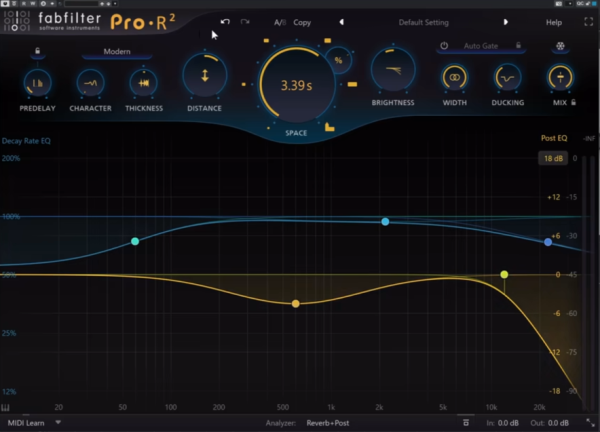 全景声混响插件 FabFilter Pro-R 2 Win-YU158-音频制作系统办公资源