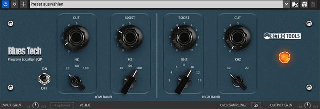 均衡器 Retro Tools DSP Blues Tech WIN-YU158-音频制作系统办公资源