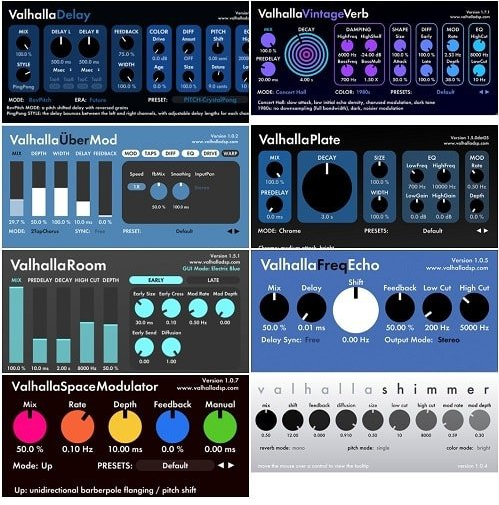 瓦哈拉效果器 ValhallaDSP bundle 2023.12 CE-V.R WIN-YU158-音频制作系统办公资源