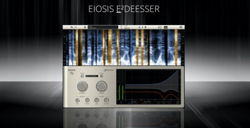 消齿音效果器 Eiosis E2Deesser 1.0.3.1插件 Win-YU158-音频制作系统办公资源