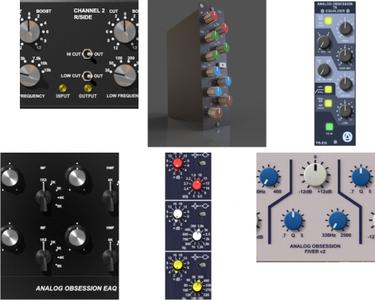 Analog Obsession Equalizer 复刻经典EQ效果器插件 Win/Mac-YU158-音频制作系统办公资源