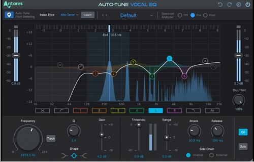智能EQ Antares Auto-Tune Vocal EQ v1.1.0 MAC-YU158-音频制作系统办公资源