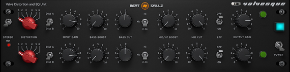 电子管失真EQ BeatSkillz Valvesque v1.2 Win/MacOS-YU158-音频制作系统办公资源