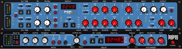 PSPaudioware Lexicon PSP 42 v1.6.2 经典延迟效果器 Win-YU158-音频制作系统办公资源