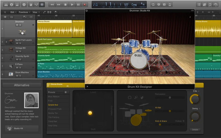 Apple Logic Pro X 10.8.0 Multilingual MacOSX-YU158-音频制作系统办公资源