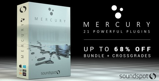 水银母带套装插件 SoundSpot Mercury Bundle Win/MacOS-YU158-音频制作系统办公资源