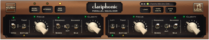 Kush Clariphonic DSP-MKII v1.0.0 母带EQ神器 Win-YU158-音频制作系统办公资源