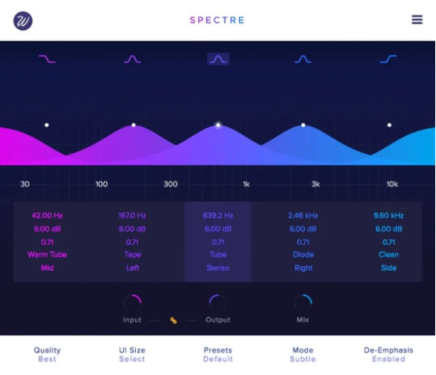 Wavesfactory Spectre V1.5.5 饱和激励器 Win-YU158-音频制作系统办公资源