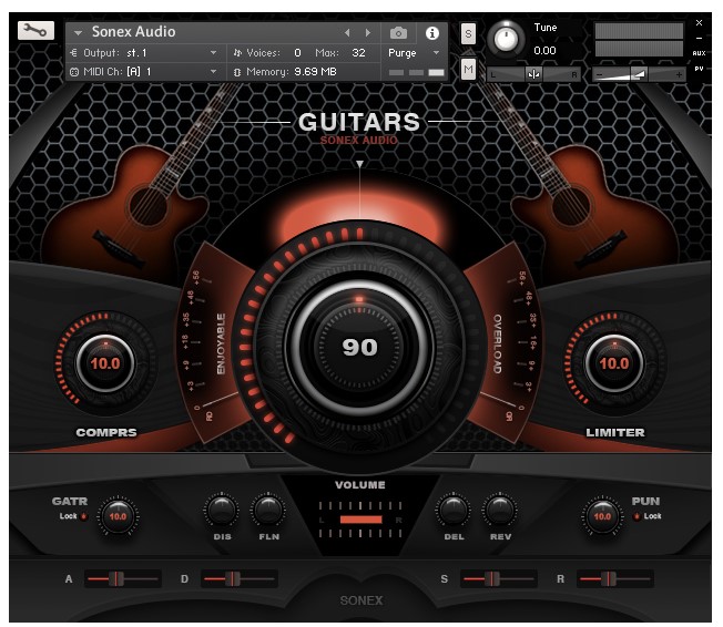 原声吉他音源合集Sonex Audio Acoustic Guitars 康泰克音色 Win/MacOS-YU158-音频制作系统办公资源