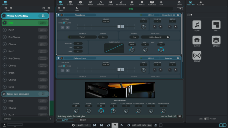 高级现场专业工具 Steinberg VST Live Pro v1.1.0 WiN-YU158-音频制作系统办公资源