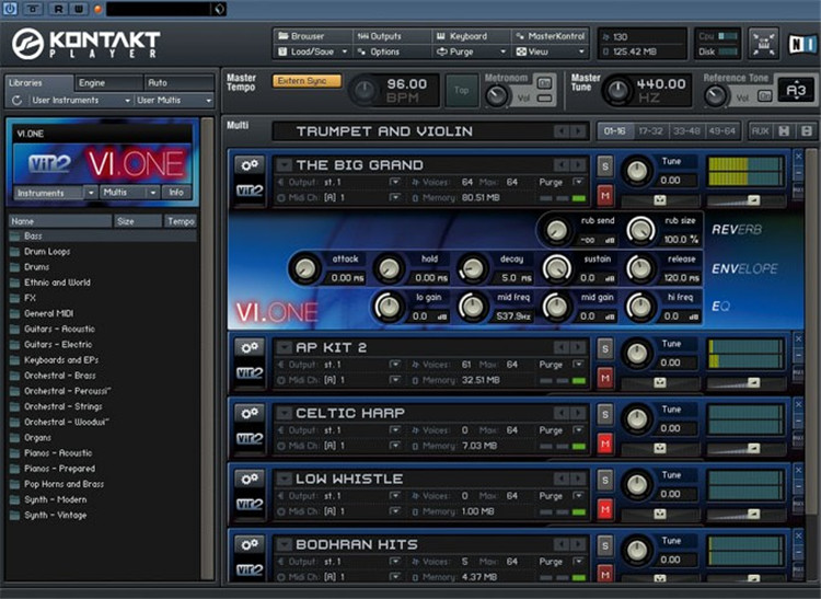 VI ONE 综合音源 康泰克音色 Windows/MacOS-YU158-音频制作系统办公资源