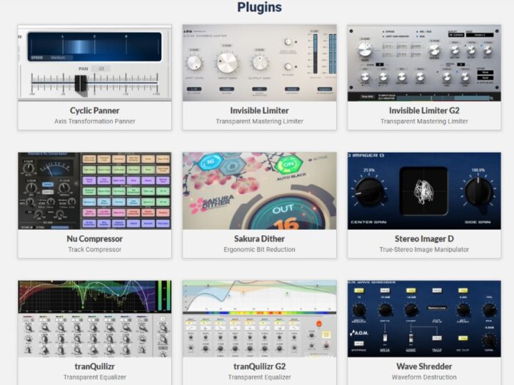 音频套装AOM Total v1.1综合效果器插件 WiN-YU158-音频制作系统办公资源