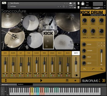 Soniccouture Sun Drums 太阳鼓 康泰克音色-YU158-音频制作系统办公资源