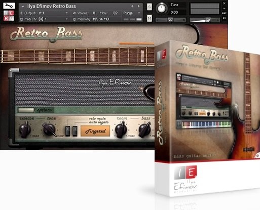 Ilya Efimov Retro Bass复古贝斯 康泰克音色 Windows/MacOS-YU158-音频制作系统办公资源