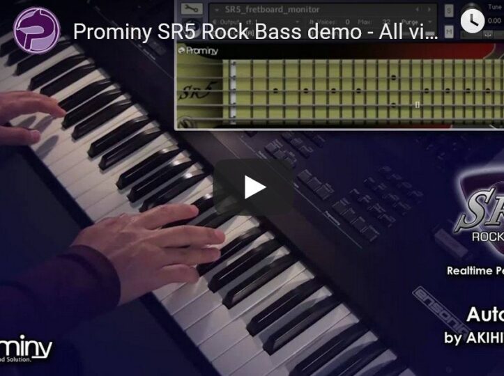 Prominy SR5 Rock Bass v1.12b 摇滚贝司 康泰克音色 Windows/MacOS-YU158-音频制作系统办公资源