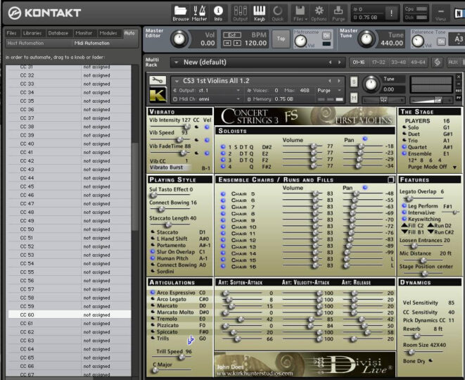 猎人工作室音乐会弦乐Kirk Hunter Studios Concert Strings 3 Windows/MacOS 康泰克音色-YU158-音频制作系统办公资源