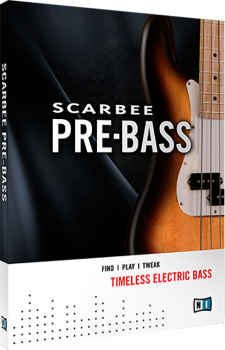 Native Instruments Scarbee Pre-Bass v1.2.0 康泰克音色 Windows/MacOS-YU158-音频制作系统办公资源