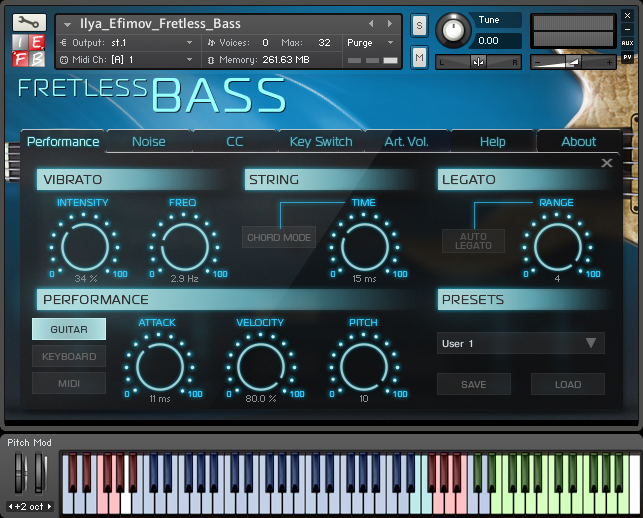 Ilya Efimov Fretless Bass 无品贝司 康泰克音色 Windows/MacOS-YU158-音频制作系统办公资源