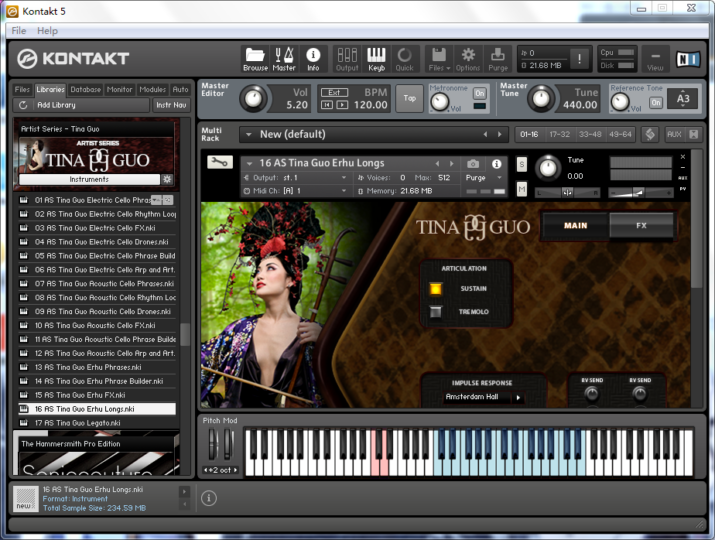 冬之恋大提琴完整版Tina Guo Artist Series Windows/MacOS 康泰克音色-YU158-音频制作系统办公资源