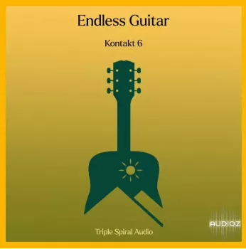 吉他Triple Spiral Audio Endless Guitar Kontakt 6-YU158-音频制作系统办公资源