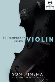 当代独奏小提琴Sonixinema Contemporary Soloist Violin KONTAKT0-YU158-音频制作系统办公资源