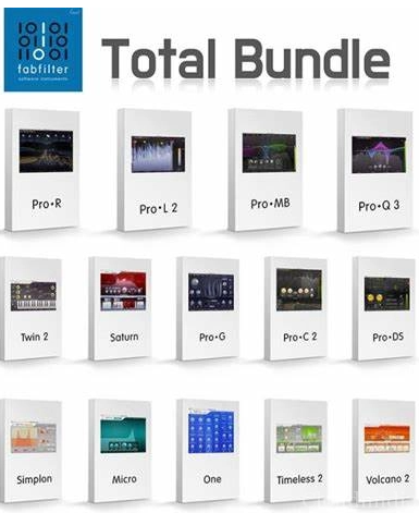 提取插件32位封装专用 FabFilter Total Bundle全家桶最新版-YU158-音频制作系统办公资源